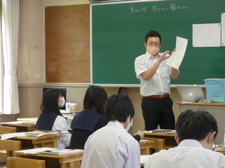 分散登校により、学校がはじまりました。