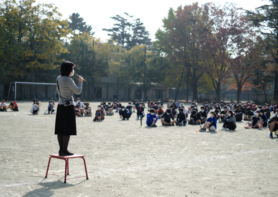 学年主任の挨拶