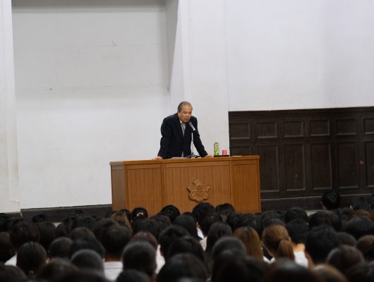 在日タイ大使 シントンさんの講演会が行われました。