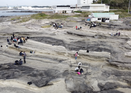 ▲地学　野外実習