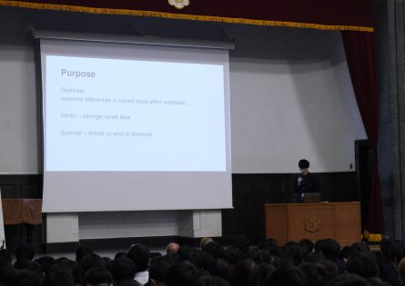 Science Fair　口頭発表の様子３