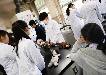 授業に参加するタイ生徒3　化学